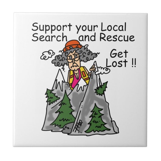 おもしろい失った タイル (正面)