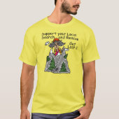 おもしろい失った Tシャツ (正面)