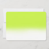 おもしろい女子ソフトボカスタムール誕生日パーティー招待 招待状 (裏面)