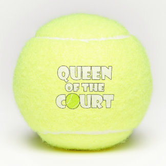 おもしろい女子・女子テニスの女王殿下 テニスボール