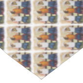 おもしろい女性のカーボーイ テーブルクロス (アングル)