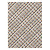 おもしろい女性のカーボーイ テーブルクロス (正面)