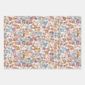 おもしろい女性フェミニストの包装紙シート ラッピングペーパーシート (正面3)