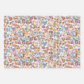 おもしろい女性フェミニストの包装紙シート ラッピングペーパーシート (正面2)