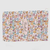 おもしろい女性フェミニスト ゴルフタオル (横)