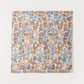 おもしろい女性フェミニスト タペストリー (正面(横))