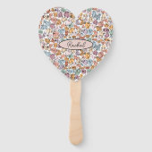 おもしろい女性フェミニスト ハンドファン (正面)