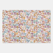 おもしろい女性フェミニスト ラッピングペーパーシート (正面)