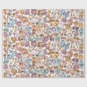 おもしろい女性フェミニスト ラッピングペーパー (フラット)