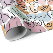 おもしろい女性フェミニスト ラッピングペーパー (ロールコーナー)