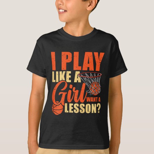 おもしろい女遊の子が好き Tシャツ (正面)