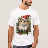おもしろい好きなクリスマスマウスTシャツ Tシャツ (正面)