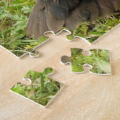 おもしろい好きのマンダリンアヒル ジグソーパズル (側面)