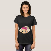 おもしろい妊婦の，妊娠，妊娠 Tシャツ (正面フル)