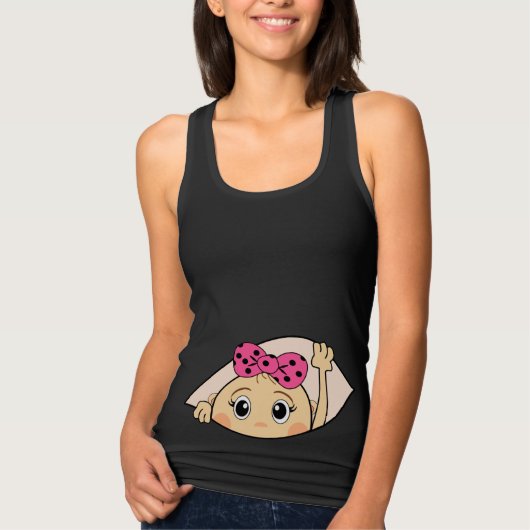 おもしろい妊婦の，妊娠，妊娠 Tシャツ (正面)