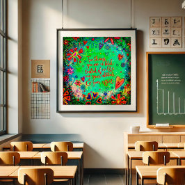 おもしろい姿勢と努力の引用文インスピレーション ポスター