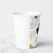 おもしろい威厳のあるドラゴン誕生日 紙コップ (右)