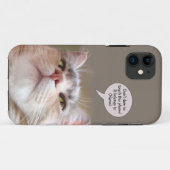 おもしろい子猫の電話ケース Case-Mate iPhoneケース (裏面(横))