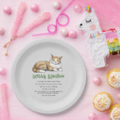 おもしろい子猫 ペーパープレート (パーティー)