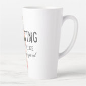 おもしろい子育てヴィレッジアンドヴィネヤード引用文 カフェラテマグ (右)