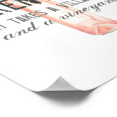 おもしろい子育てヴィレッジアンドヴィネヤード引用文 ポスター (角)