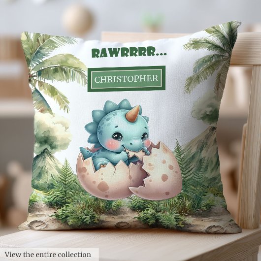 おもしろい孵化すぐベビー恐竜ベビー枕ギフト クッション