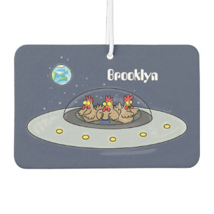 おもしろい宇宙イラストレーション カーエアーフレッシュナー