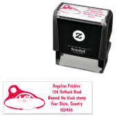 おもしろい宇宙イラストレーション セルフインキングスタンプ (インサイチュ)