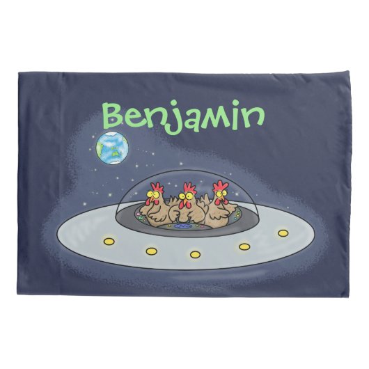 おもしろい宇宙イラストレーション 枕カバー (裏面)
