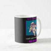 おもしろい宇宙失ったの宇宙飛行士素晴らし コーヒーマグカップ (正面右)