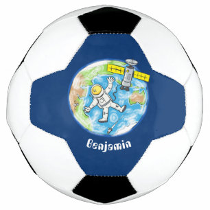 おもしろい宇宙宇宙飛行士 サッカーボール