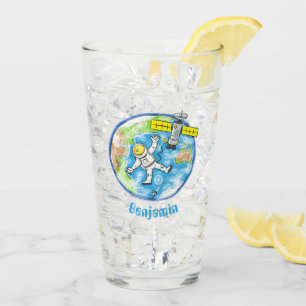 おもしろい宇宙宇宙飛行士 タンブラーグラス