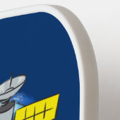 おもしろい宇宙宇宙飛行士 ピックルボールラケット (左詳細)