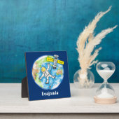 おもしろい宇宙宇宙飛行士 フォトプラーク (インサイチュ)