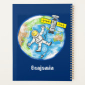 おもしろい宇宙宇宙飛行士 プランナー手帳 (裏面)