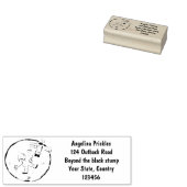 おもしろい宇宙宇宙飛行士 ラバースタンプ (押印)