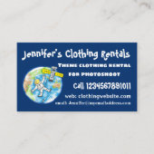 おもしろい宇宙宇宙飛行士 名刺 (正面)