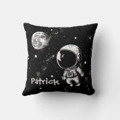 おもしろい宇宙飛行士宇宙 クッション (裏面)