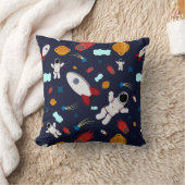 おもしろい宇宙 クッション (ブランケット)