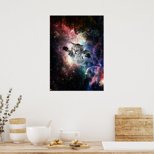 おもしろい宇宙 ポスター (キッチン)