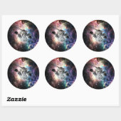 おもしろい宇宙 ラウンドシール (シート)