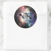 おもしろい宇宙 ラウンドシール (バッグ)