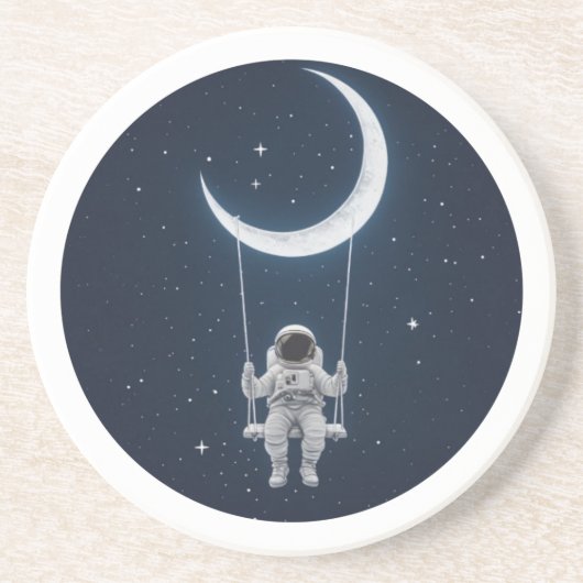 おもしろい宇宙 – 宇宙飛行士の月の揺れ コースター (正面)