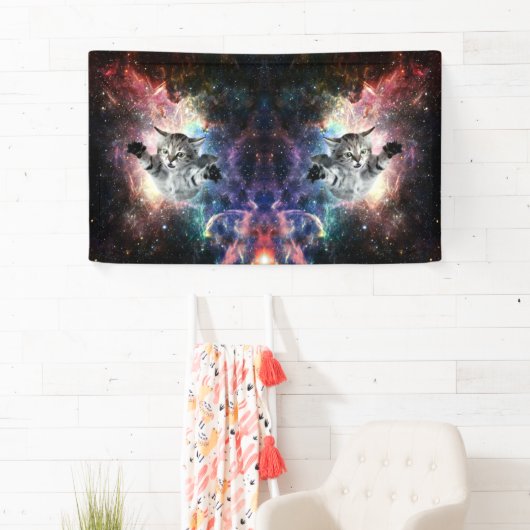 おもしろい宇宙 横断幕 (インサイチュ)