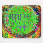 おもしろい完全不完全な引用文刺激 マウスパッド (正面)