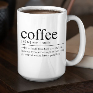 おもしろい定義 コーヒーマグカップ