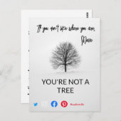 おもしろい実在あなたはの住宅はがき ポストカード (正面/裏面)