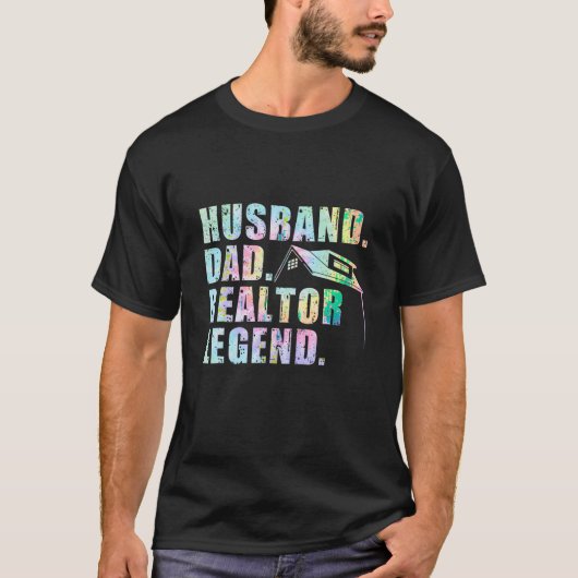 おもしろい実在パパ父男性へ夫 Tシャツ (正面)