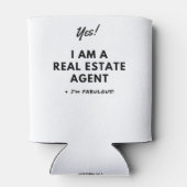 おもしろい実在ユニークEstate Agent 缶クーラー (裏面)