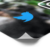 おもしろい実在リラックス財 ポスター (角)